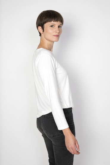 Camiseta SusiSweetdress blanca manga larga