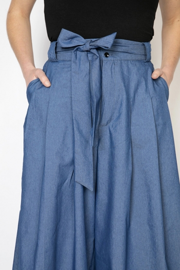 Pantalón palazzo vaquero