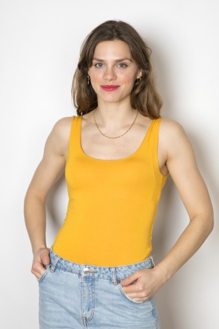 Camiseta básica SusiSweetdress amarilla tirantes