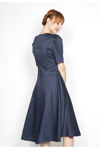 Vestido vintage azul