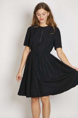 Vestido vintage negro