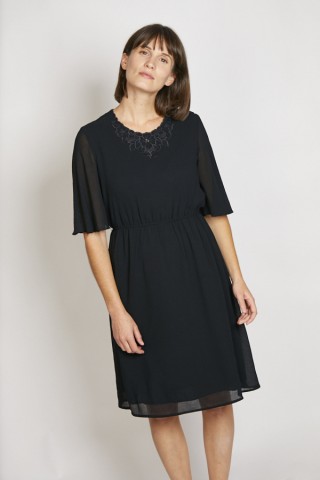 Vestido vintage negro