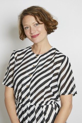 Vestido vintage rayas blanco y negro - Ropa mujer vintage SusiSweetdress