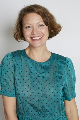 Vestido vintage verde cerceta lunares negros - Ropa mujer vintage SusiSweetdress