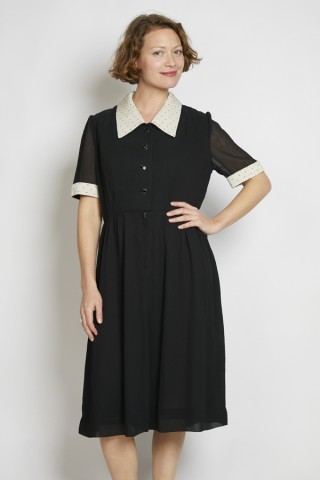Vestido vintage negro - Ropa mujer vintage SusiSweetdress