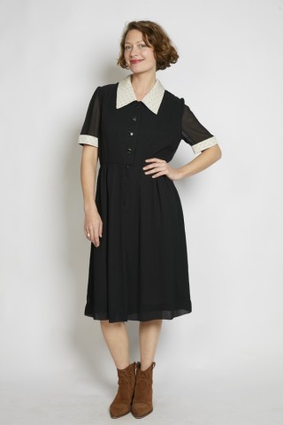 Vestido vintage negro - Ropa mujer vintage SusiSweetdress