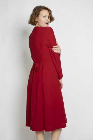 Vestido vintage rojo - Ropa mujer vintage SusiSweetdress