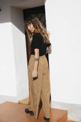 Pantalón palazzo leopardo- Ropa SusiSweetdress