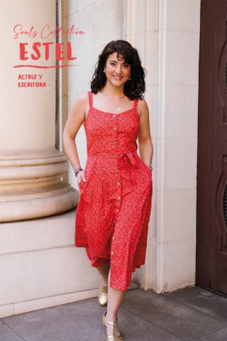 Vestid rojo con tirantes- Colección SusiSweetdress