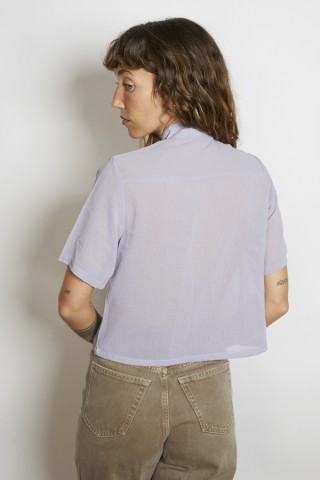 Camisa vintage lila pastel- Ropa mujer SusiSweetdress