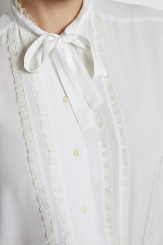 Camisa vintage blanco tiza - Ropa mujer SusiSweetdress