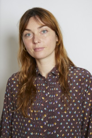 Camisa vintage marrón floreado - Ropa mujer SusiSweetdress