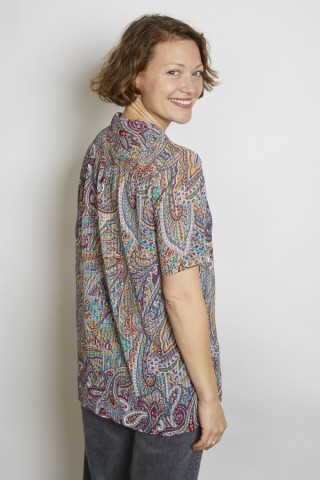 Camisa vintage cachemira multicolor - Ropa mujer SusiSweetdress