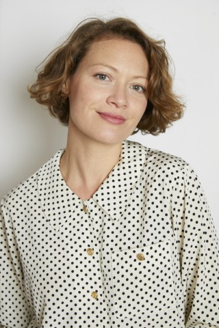 Camisa vintage blanca lunares negros - Ropa mujer SusiSweetdress