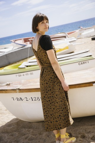 Vestido animal print con tirantes- Colección SusiSweetdress