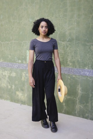 Pantalón palazzo negro - Ropa SusiSweetdress