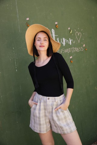 Shorts a cuadros  Ropa mujer SusiSweetdress