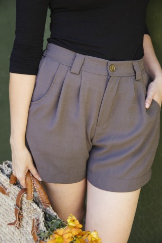 Shorts gris oscuro- Ropa mujer SusiSweetdress
