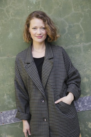 Blazer vichy en tonos verdes-Ropa mujer SusiSweetdress