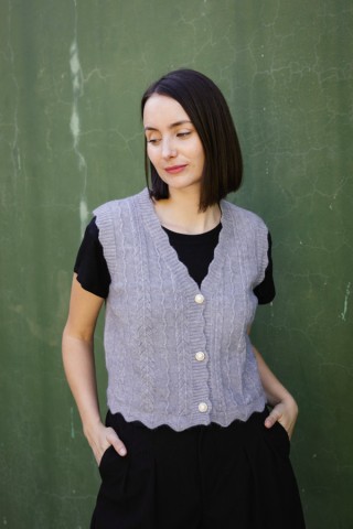 Chaleco gris- Ropa SusiSweetdress