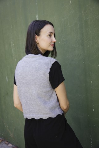Chaleco gris- Ropa SusiSweetdress