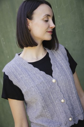 Chaleco gris- Ropa SusiSweetdress