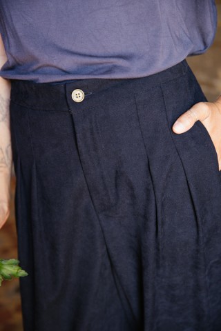 Pantalón palazzo negro - Ropa SusiSweetdress