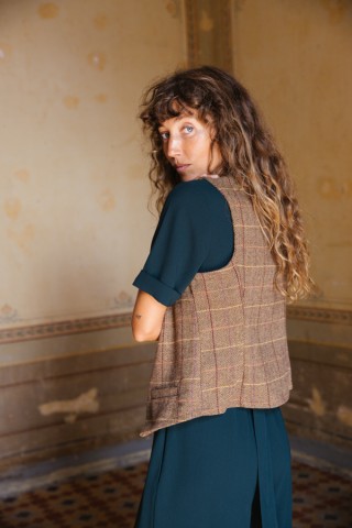 Mono verde oscuro manga corta- Colección SusiSweetdress