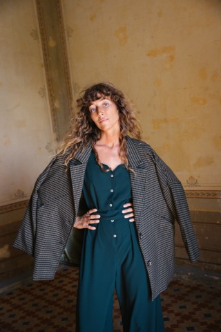Mono verde oscuro manga corta- Colección SusiSweetdress