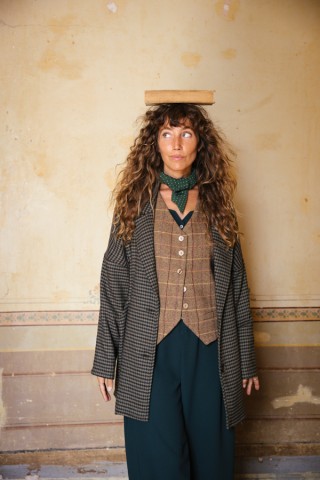 Total Look Susi: Blazer, chaleco, mono y pañuelo- Productos SusiSweetdress Total Look Susi: Blazer, chaleco, mono y pañuelo- Productos SusiSweetdress