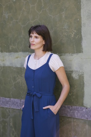 Mono azul tirantes- Colección SusiSweetdress