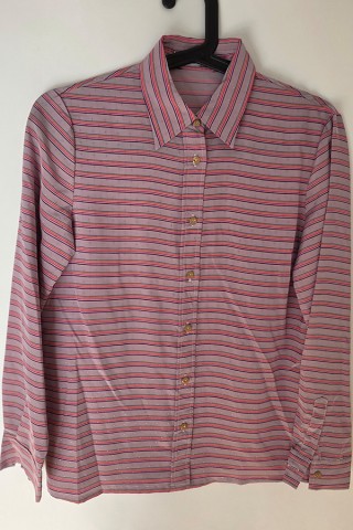 Camisa vintage única lila a rayas colores flúor- Ropa mujer SusiSweetdress