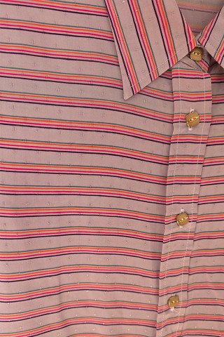 Camisa vintage única lila a rayas colores flúor- Ropa mujer SusiSweetdress