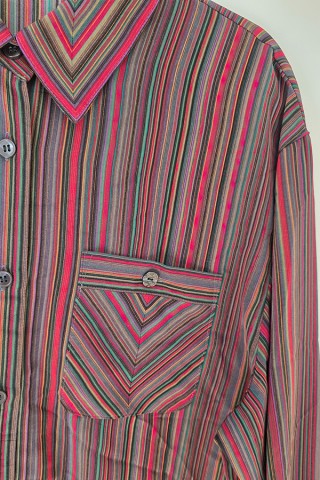 Camisa vintage rayas coloridas - Ropa mujer SusiSweetdress