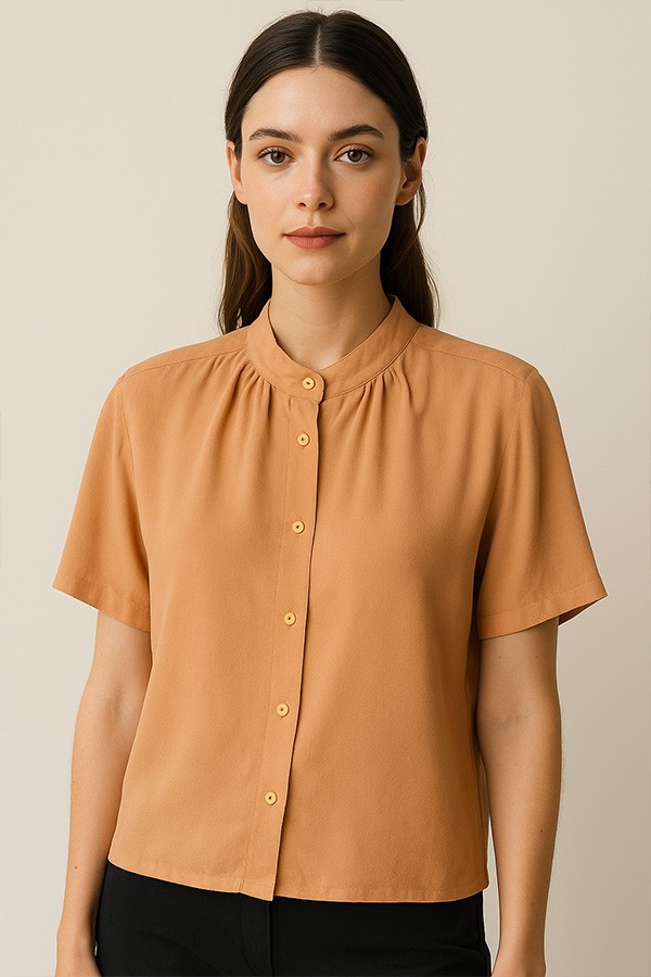 Camisa vintage beige pastel - Ropa mujer SusiSweetdress