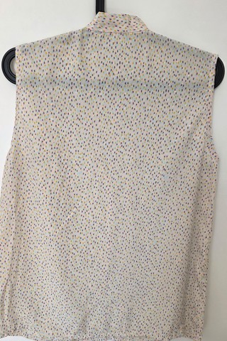 Camisa vintage rosa claro pintitas - Ropa mujer SusiSweetdress