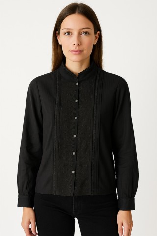 Camisa vintage negra  - Ropa mujer SusiSweetdress