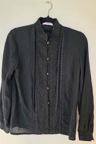 Camisa vintage negra  - Ropa mujer SusiSweetdress