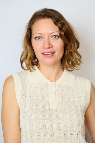 Camiseta básica SusiSweetdress beis polo- Ropa mujer SusiSweetdress