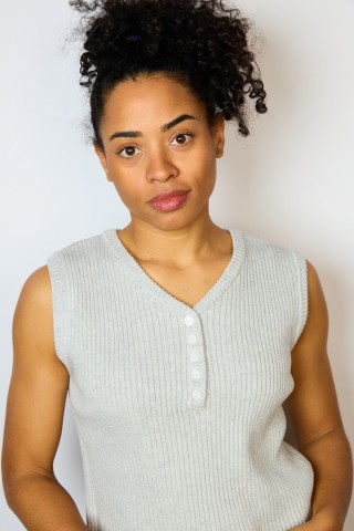 Camiseta básica SusiSweetdress gris perla botones- Ropa mujer SusiSweetdress