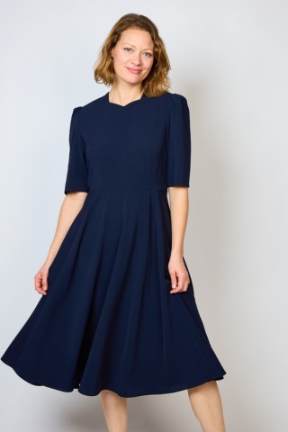 Vestido vintage azul noche - Ropa mujer vintage SusiSweetdress