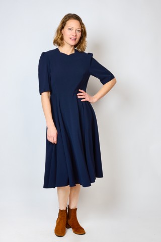 Vestido vintage azul noche - Ropa mujer vintage SusiSweetdress