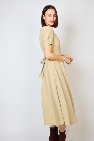 Vestido vintage champagne - Ropa mujer vintage SusiSweetdress