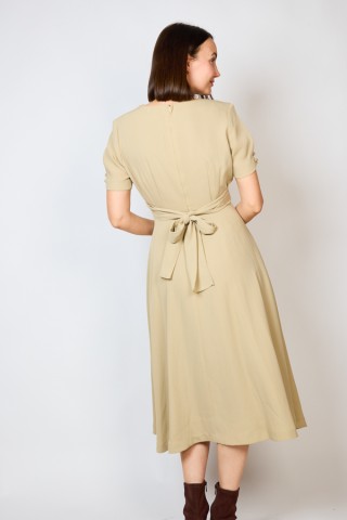 Vestido vintage champagne - Ropa mujer vintage SusiSweetdress