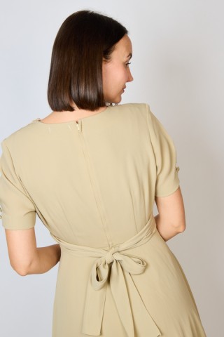 Vestido vintage champagne - Ropa mujer vintage SusiSweetdress