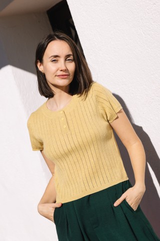 Pantalón palazzo verde bosque con tirantes- Ropa SusiSweetdress