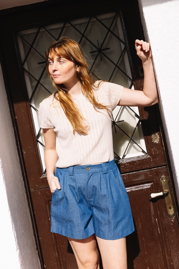 Shorts vaquero claro- Ropa mujer SusiSweetdress