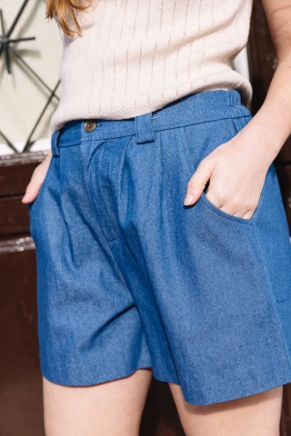 Shorts vaquero claro- Ropa mujer SusiSweetdress