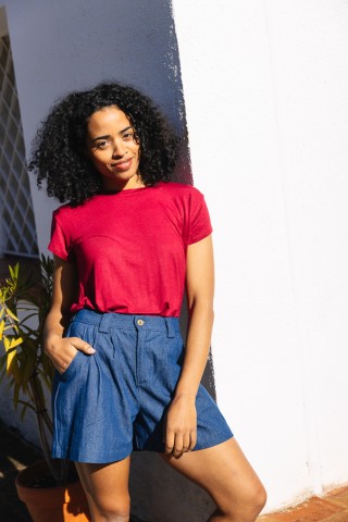 Shorts vaqueros oscuros- Ropa mujer SusiSweetdress