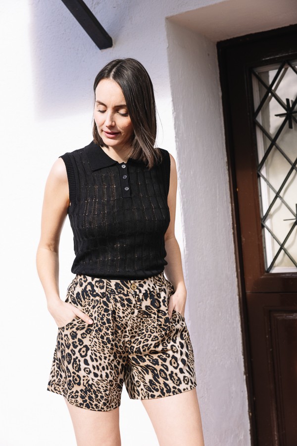 Shorts estampado leopardo- Ropa mujer SusiSweetdress